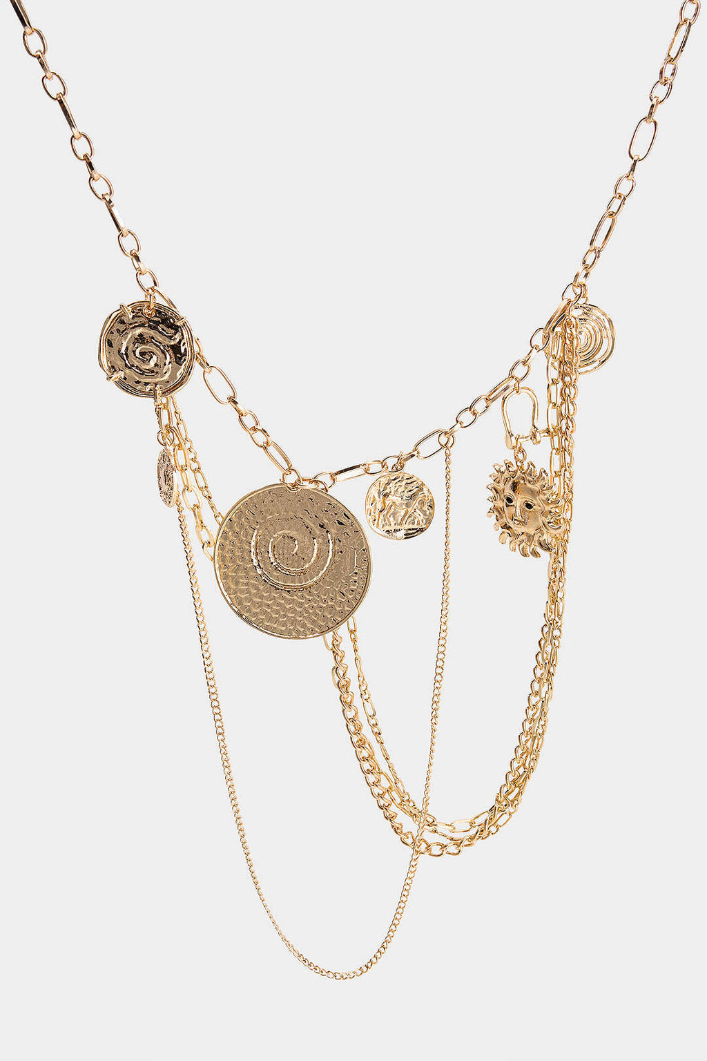 Maison Ardoise Sun Necklace