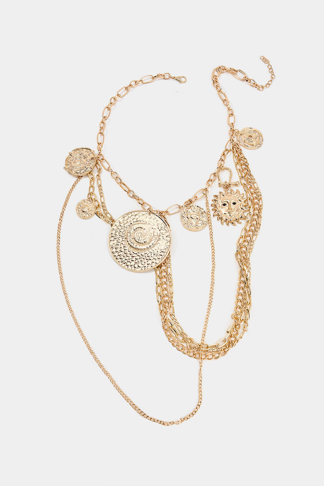 Maison Ardoise Sun Necklace