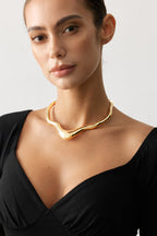 Maison Ardoise Wavy Necklace