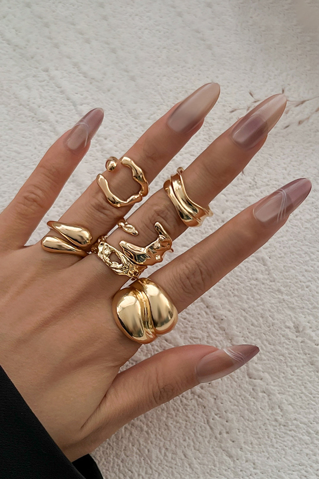 Maison Ardoise Layered Ring