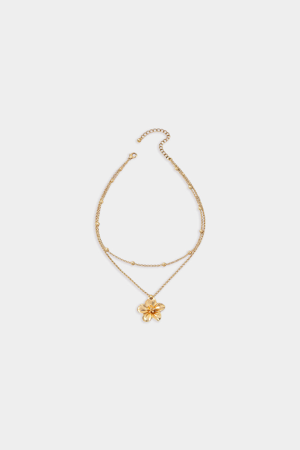 Maison Ardoise Flower Necklace